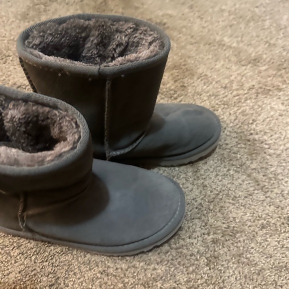 UGG Charcoal Sheepskin Boots - Picture 2 of 6